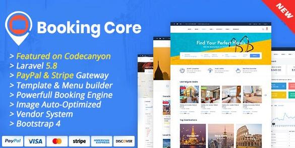 Booking Core v3.6.0 – PHP预订系统