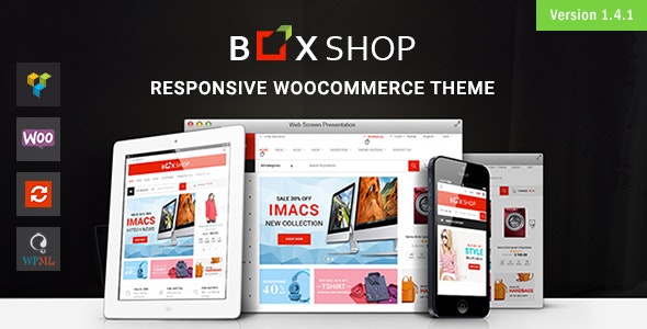 BoxShop v2.0.9 – WordPress响应式 WooCommerce 主题