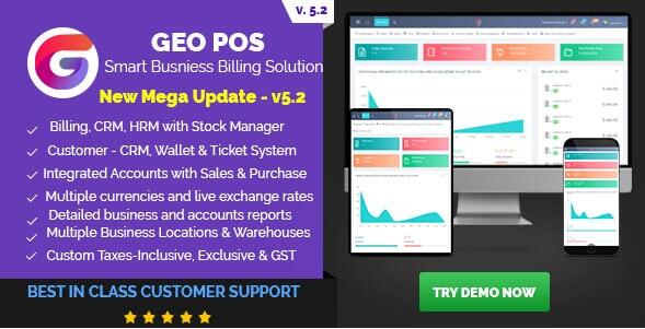 Geo POS v8.0.2破解版–销售点，开票和库存管理器应用程序