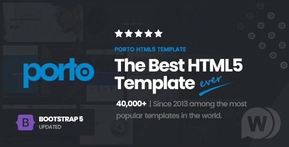 Porto HTML v10.0.0 - 响应式 HTML5 模板