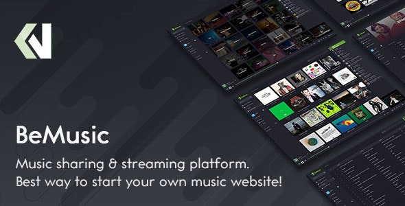 BeMusic v3.1.0（已汉化） – 音乐网站PHP源码