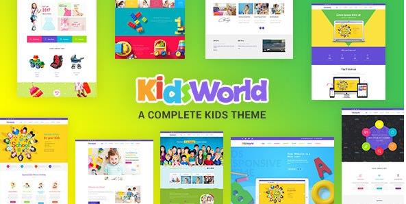 Kids Heaven v3.2 - WordPress幼儿园主题