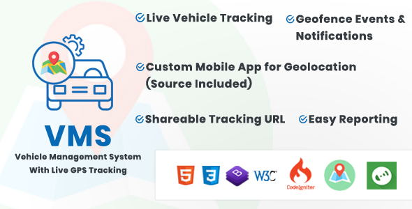 Vehicle Management System With Live GPS Tracking v6.0