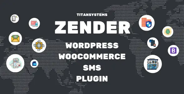 Zender v3.1 - WordPress WooCommerce Plugin for SMS and WhatsApp