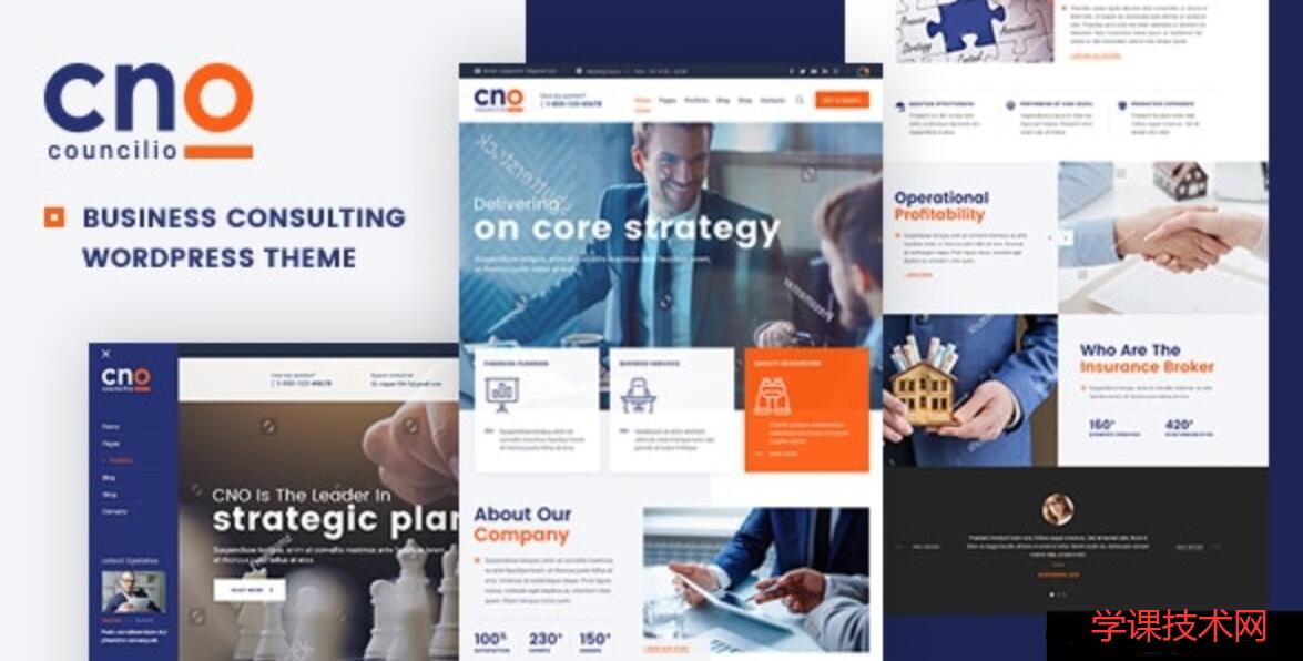 Councilio v1.1.0 - Business and Financial Consulting WordPress Theme
