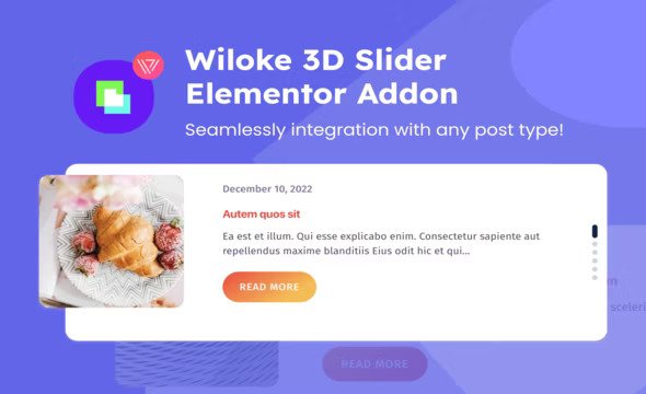 Wiloke Posts Slider for Elementor v1.0.0