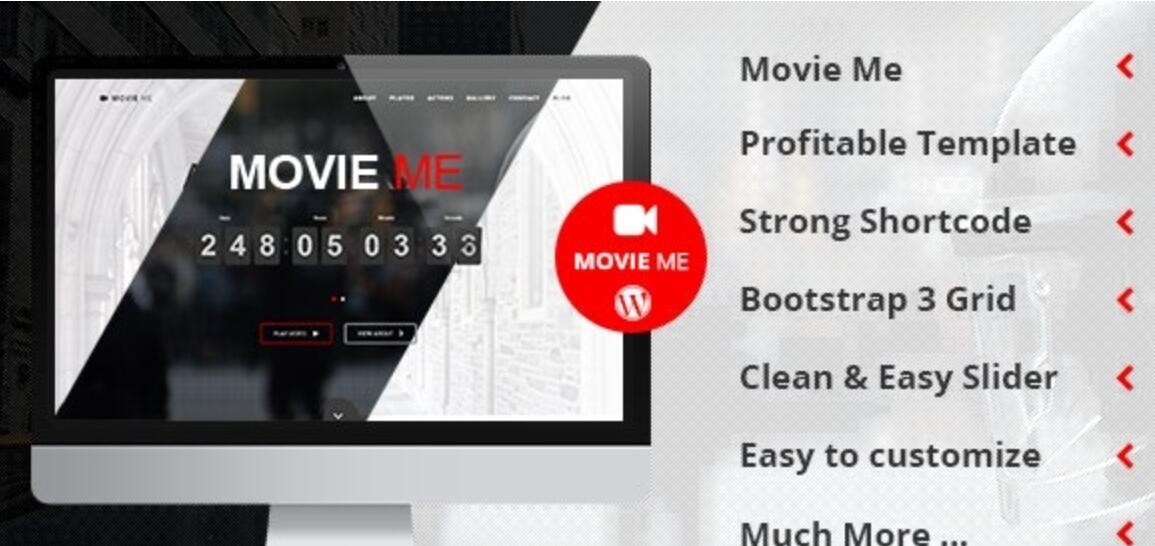 Movie Me v5.7 - WordPress单页响应式主题