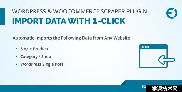 WordPress & WooCommerce Scraper Plugin, Import Data from Any Site v1.0.6