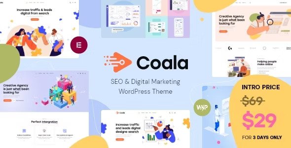 Coala v1.3 – SEO & Digital Marketing WordPress Theme