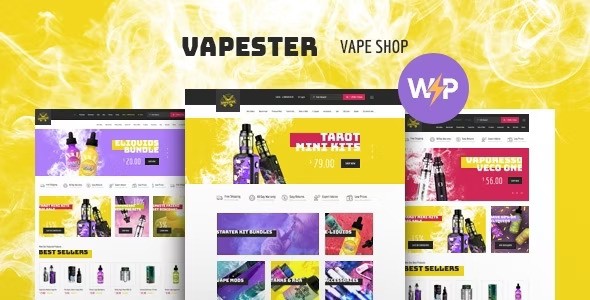 Vapester v1.1.10 – Creative Cigarette Store & Vape Shop WooCommerce Theme