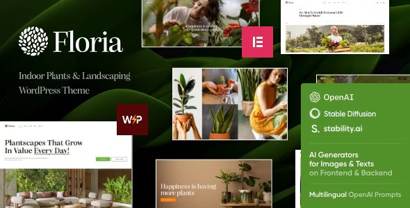 Floria v1.0 – WordPress园艺和景观美化主题