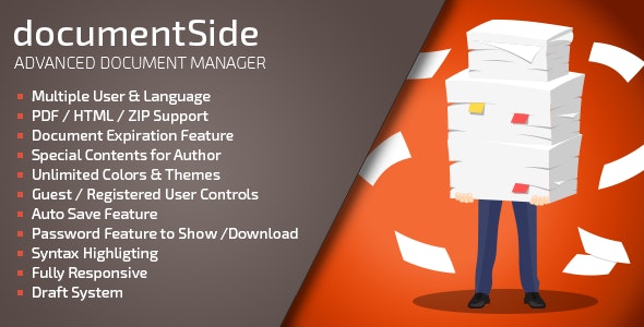 documentSide PHP Document & Guide Manager v2.1 - PHP文档和指南管理源码