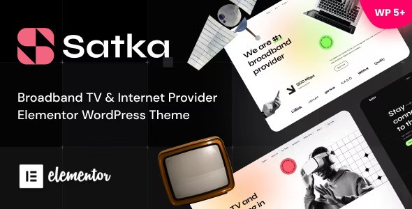 Satka v1.08 – 卫星电视和互联网提供商 WordPress 主题
