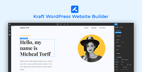 Kraft v1.1.2 - WordPress 网站生成器
