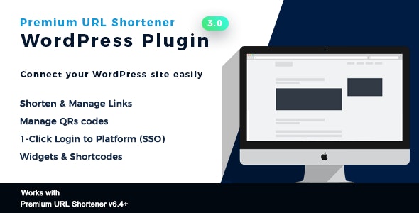 Premium URL Shortener WP Plugin v4.0