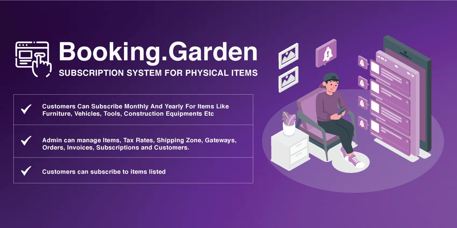 Booking Garden Subscription System v2024-05-13