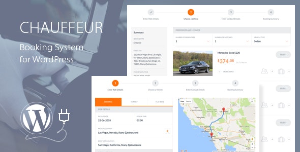 Chauffeur Booking System v6.4 – WordPress司机预订系统插件