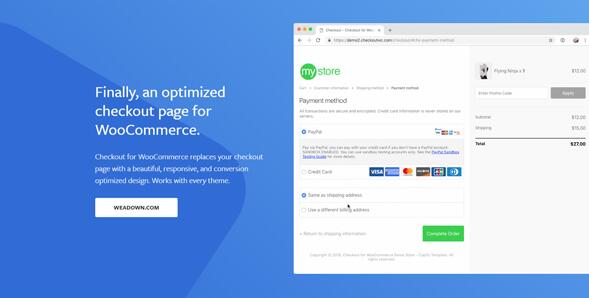 CheckoutWC v7.1.9破解版（已汉化）– Woocommerce结账插件