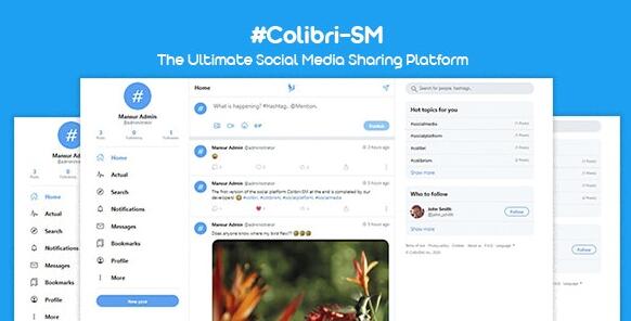 ColibriSM v1.3.2内置激活版（已汉化） – 终极PHP现代社交媒体共享平台