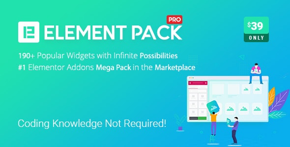 Element Pack v6.0.11破解版（已汉化） – WordPress Elementor页面生成器插件