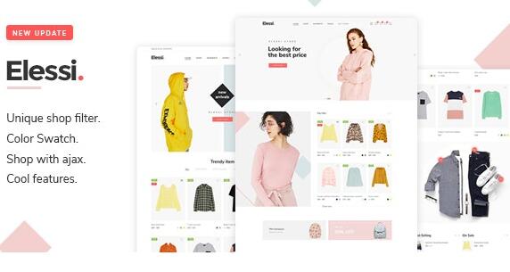 Elessi v4.9.1（已汉化） – WooCommerce AJAX WordPress主题