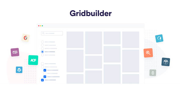Gridbuilder v1.6.5免激活版 – WordPress高级可过滤和多面网格插件