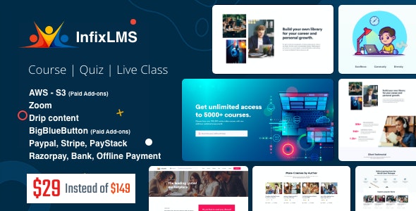 Infix LMS v8.2.0破解版 – 学习管理系统