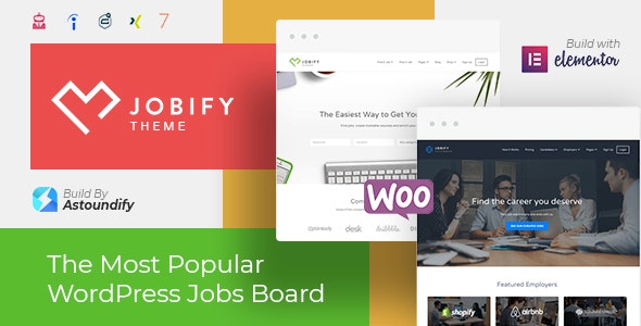 Jobify v4.0.3 – WordPress招聘主题