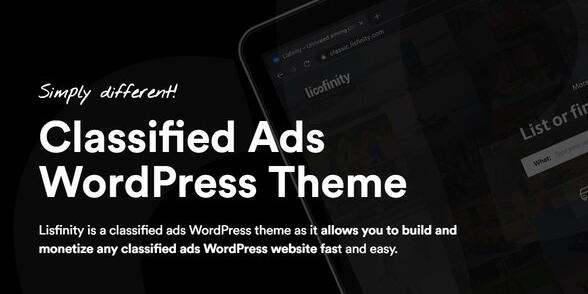 Lisfinity v1.2.8破解版（已汉化）– WordPress分类广告主题