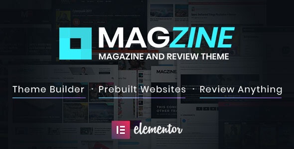 Magzine v1.11 – Elementor 评论和杂志主题