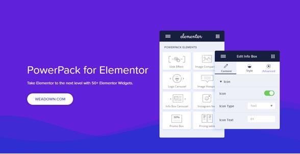 PowerPack For Elements v2.8.2 内置激活版 – Addons for Elementor