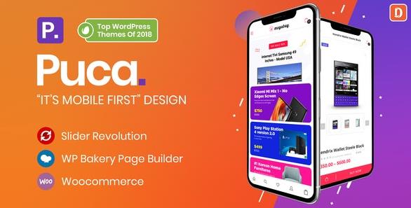 Puca v2.5.1（已汉化） – WooCommerce优化的移动主题