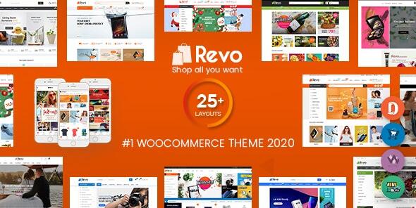 Revo v4.0.12破解版（已汉化） – WordPress多用途WooCommerce 主题