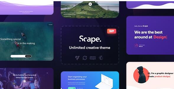 Scape v1.5.3破解版–多用途WordPress主题