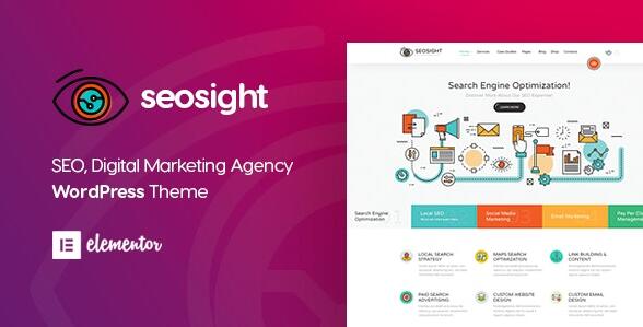 Seosight v5.9.5 –数字营销机构WordPress主题