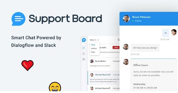 Support Board v3.4.8(已汉化) – WordPress聊天插件