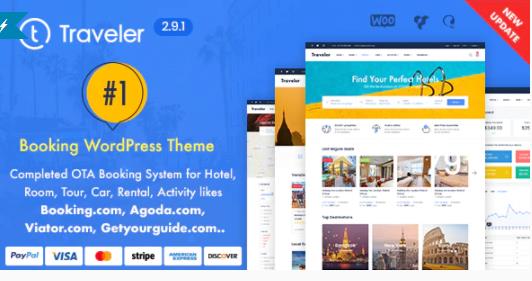 Traveler v3.0.1 – WordPress旅游线路主题