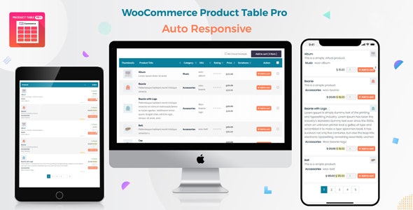 Woo Product Table Pro v8.0.2破解版–WooCommerce产品表插件