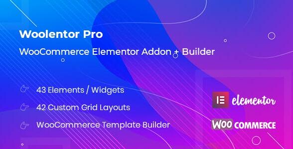 WooLentor Pro v1.9.3无限制版（已汉化）– WooCommerce页面生成器Elementor插件