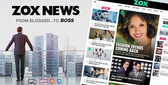 Zox News v3.14.0破解版 – WordPress博客主题
