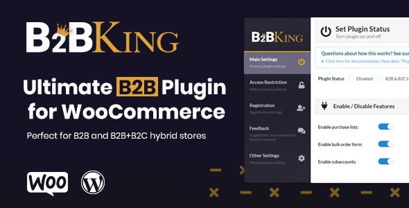 B2BKing v4.1.0(已汉化) – WordPres B2B插件