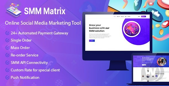 SMM Matrix v4.2（已汉化） – 社交媒体营销工具