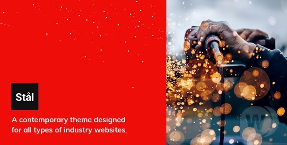 Stål v1.6 – 行业 WordPress 主题