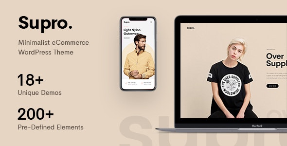 Supro v1.6.8 – WordPress在线购物主题