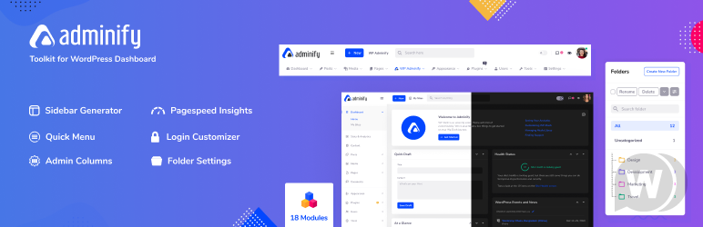 WP Adminify (Pro) v4.0.3.7（已汉化） – WordPress 仪表板插件