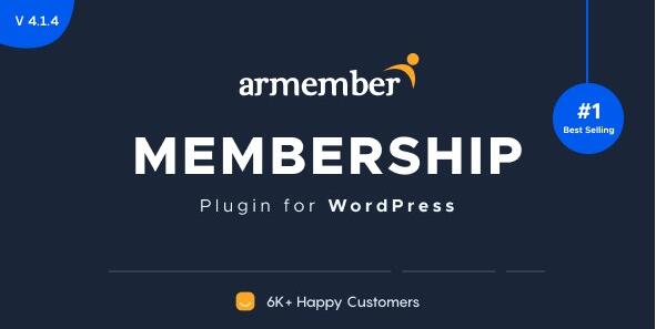 ARMember v6.9.8免激活版（已汉化） + Addons – WordPress 会员插件