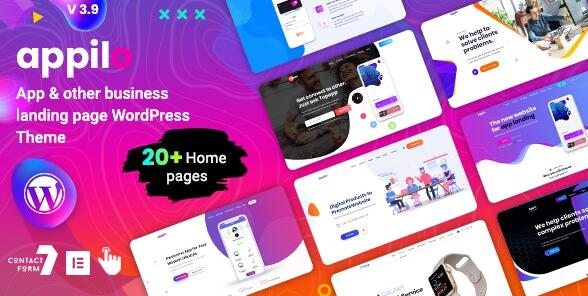 Appilo v6.1.3破解版 –  WordPress应用着陆页主题