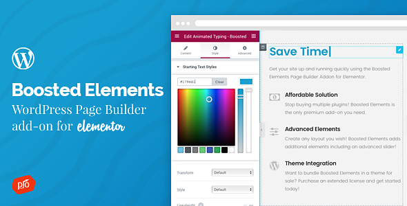 Boosted Elements v5.3 – Elementor的附加组件
