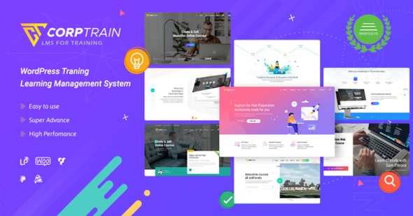 CorpTrain v3.3.4破解版 –  WordPress企业培训主题