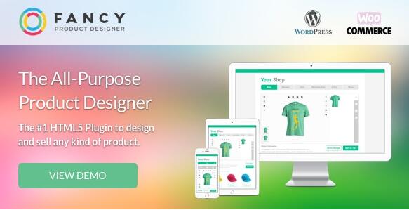 Fancy Product Designer v4.7.6（已汉化） + Plus Add-On v1.3.5